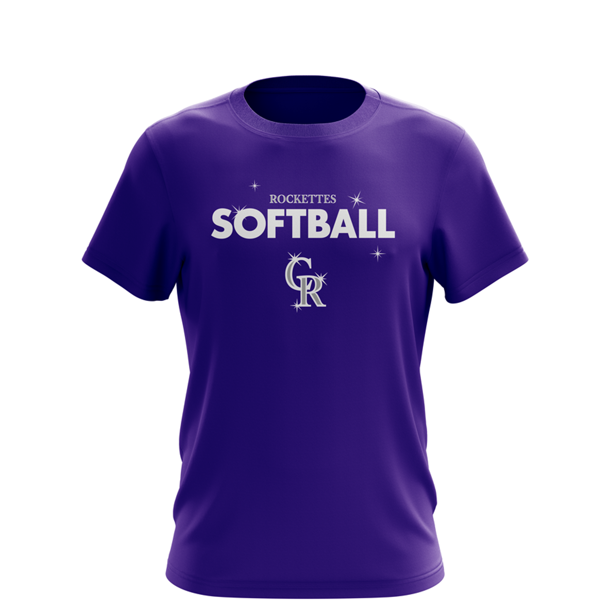 Softball Performance T-Shirt Purple