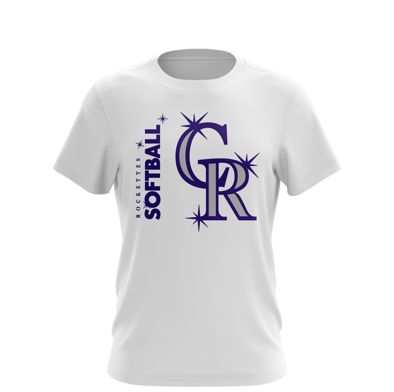 Softball Performance T-Shirt Purple